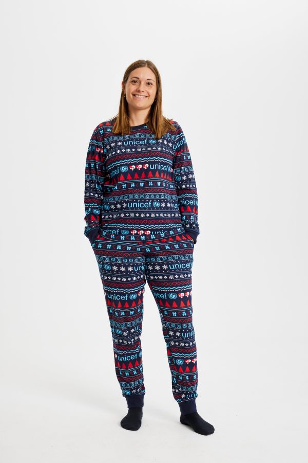 Årets julepyjamas: Unicef Pyjamas - dame / kvinder.