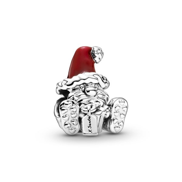 Pandora - Seated Santa Claus & Present charm 799213C01