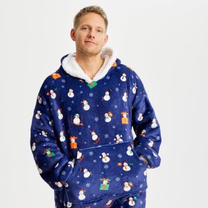 Snemand Dreamhoodie Blå - Voksen