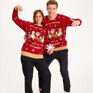 Snowmies LED Julesweater