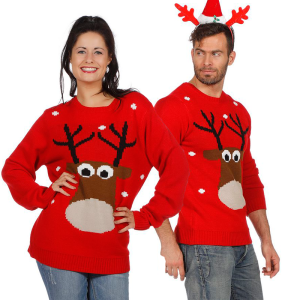 X-Mas Rensdyr Julesweater