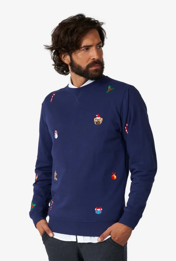 OppoSuits - Sweat X-Mas Icons - Navy S