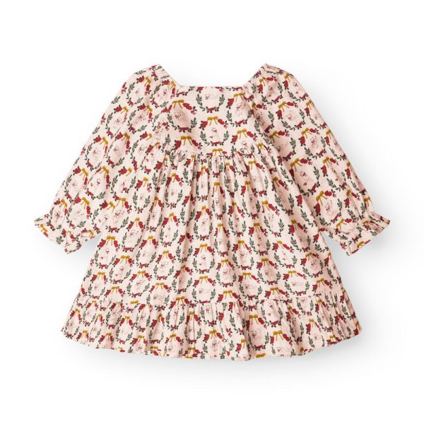 That's Mine - Sarah dress - Christmas wreath - 92cm - 2Y