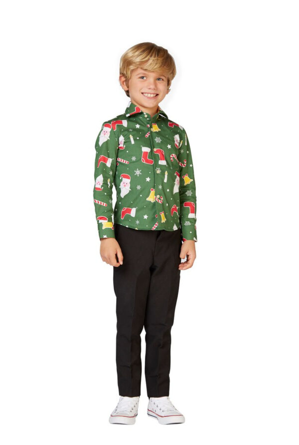 OppoSuitsÂ® Santaboss Skjorte Til Børn