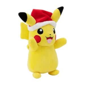 Pokemon Pikachu Bamse med Nissehue 20 cm