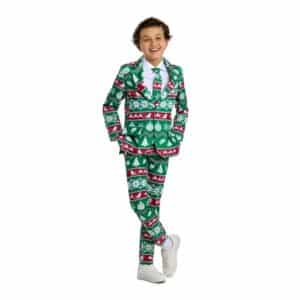 SuitmeisterÂ® Festivity Green Børnejakkesæt
