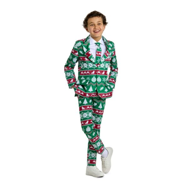 SuitmeisterÂ® Festivity Green Børnejakkesæt