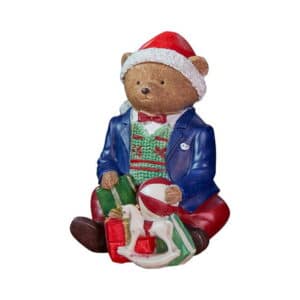 Conrad bjørn siddende juledekoration