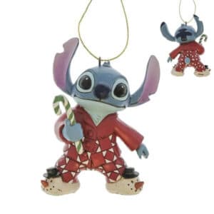 Disney Stich i julepyjamas ornament