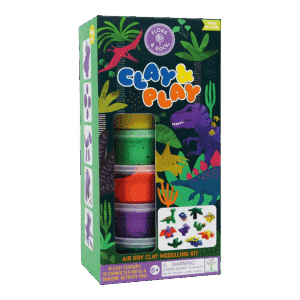 Floss & Rock - Selvhærdende Ler - Dino