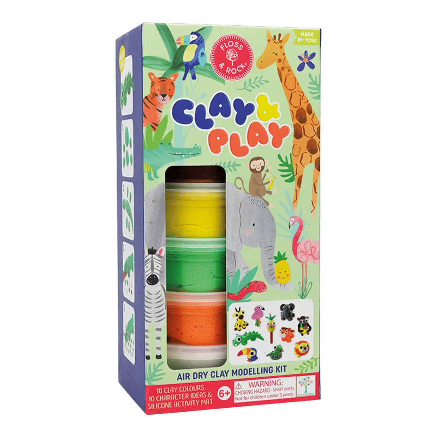 Floss & Rock - Selvhærdende Ler - Jungle