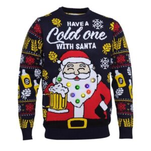 Jule-Sweaters - Have a cold one with Santa - XL/2XL