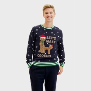 Jule-Sweaters - Let's make Christmas cookies sweater - L/XL