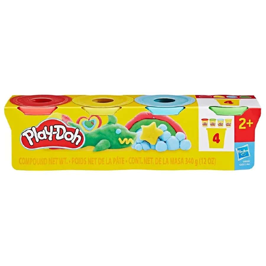 Play-doh 4 Pack 340 g - Classic