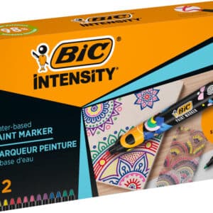 BIC Intensity paint marker, ass. 12 stk.