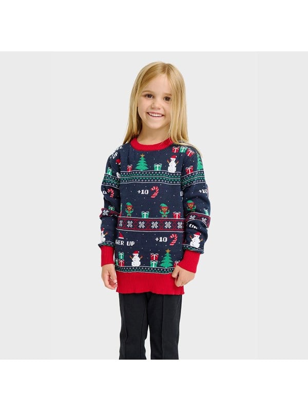 Jule-Sweaters - Vintage gaming sweater - 5-6 Years