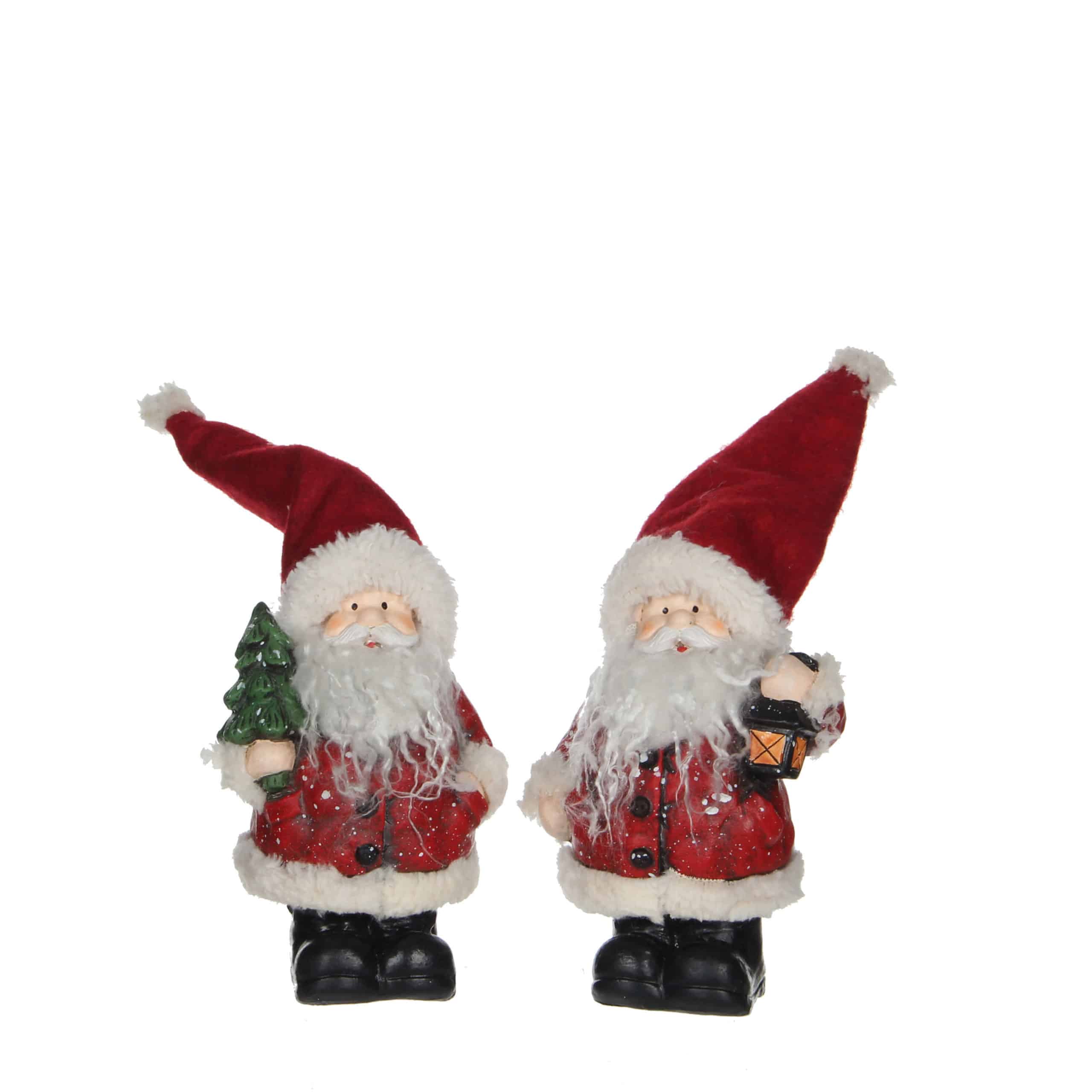 Julemand med træ eller lygte - Med lygte