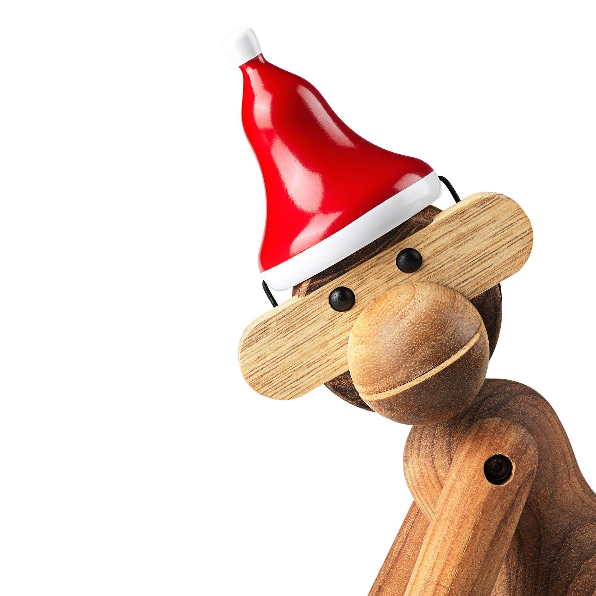 Kay bojesen Nissehue medium, rød/hvid