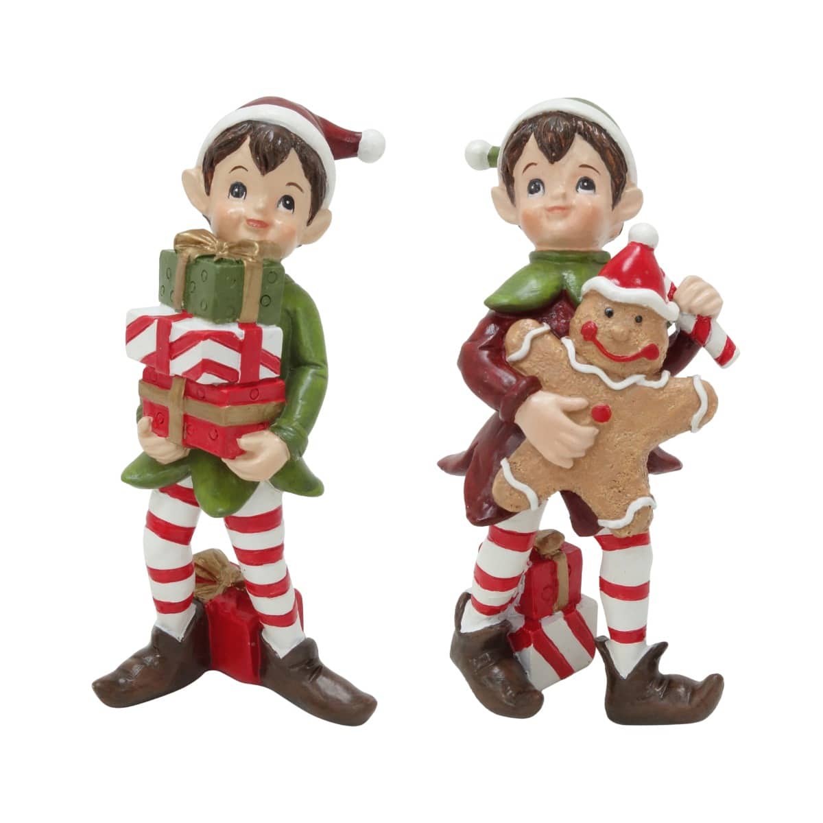 Nissealf 11 cm høj-Med honningkagemand