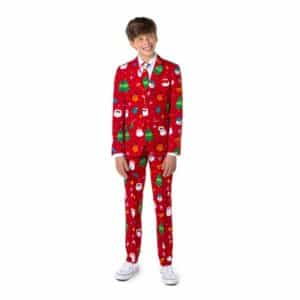 Opposuits® Festivity Red Teen Jakkesæt