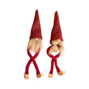 Servietring med Line eller Kaj -Nissefar