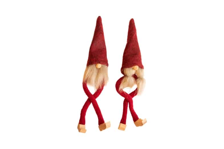 Servietring med Line eller Kaj -Nissefar