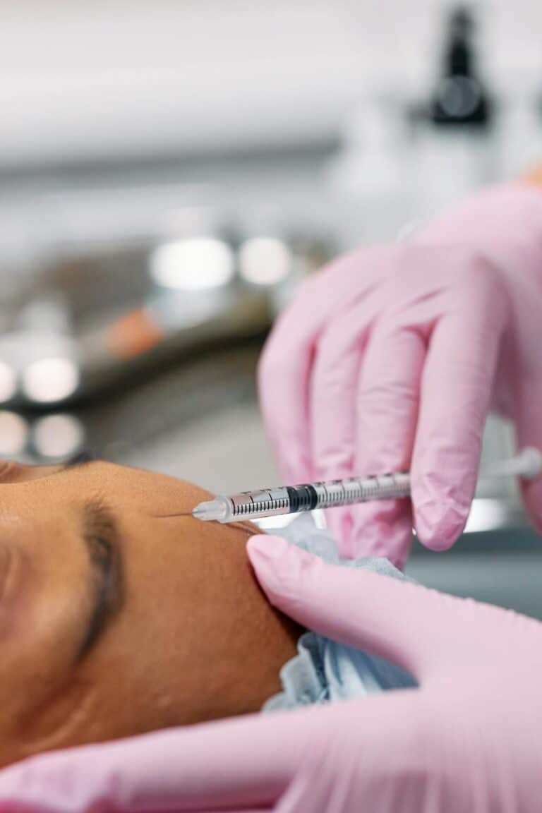Botox i panden og mod bekymringsrynke