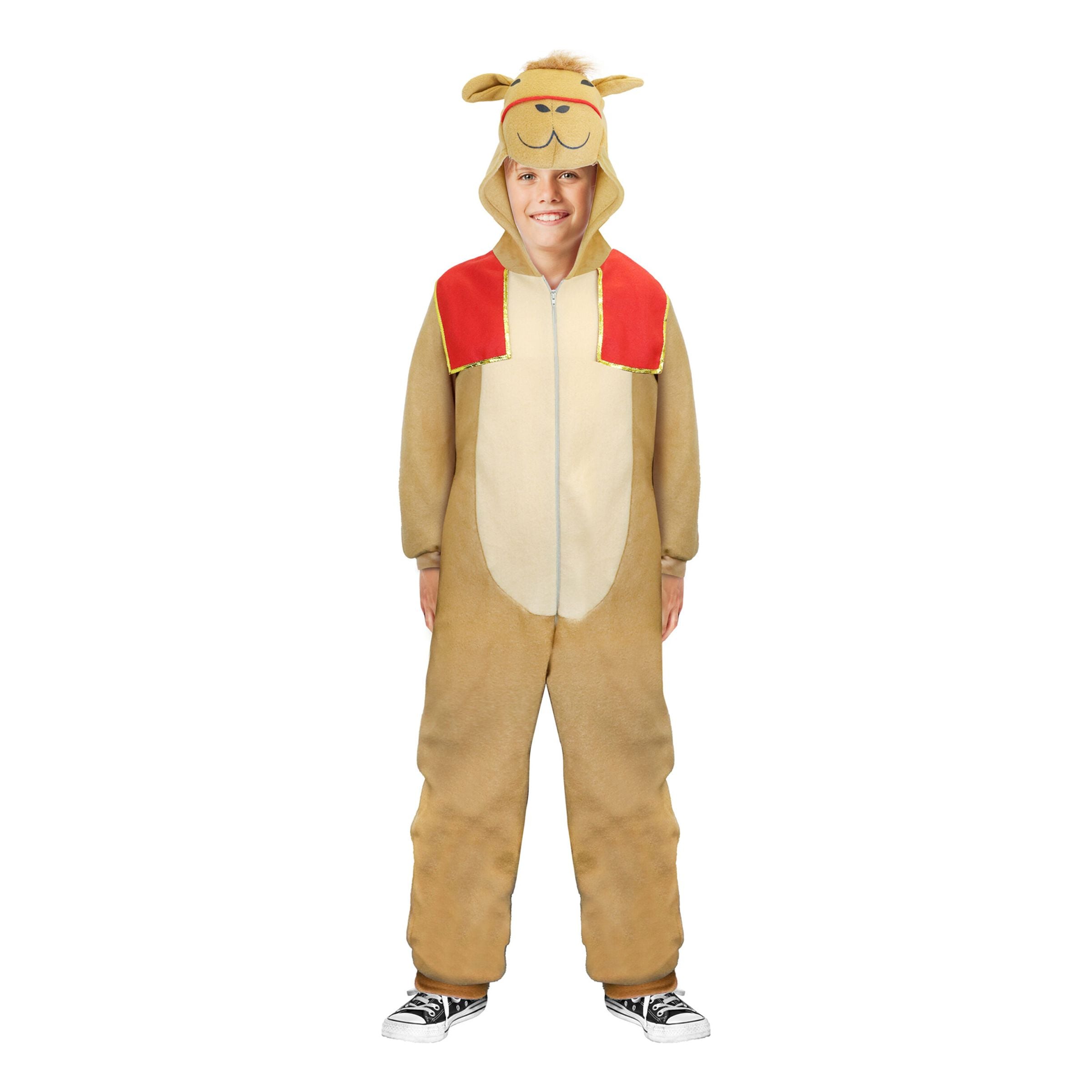 Kamel Jumpsuit Børnekostume - Medium