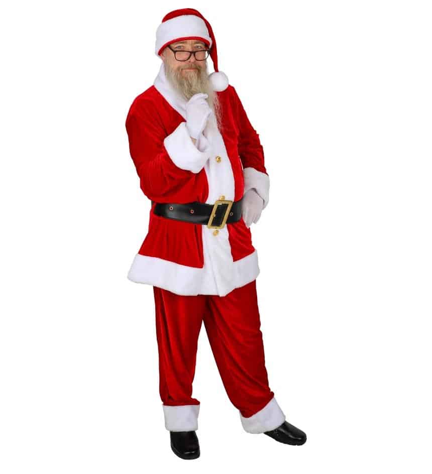 Klassisk julemandskostume One Size