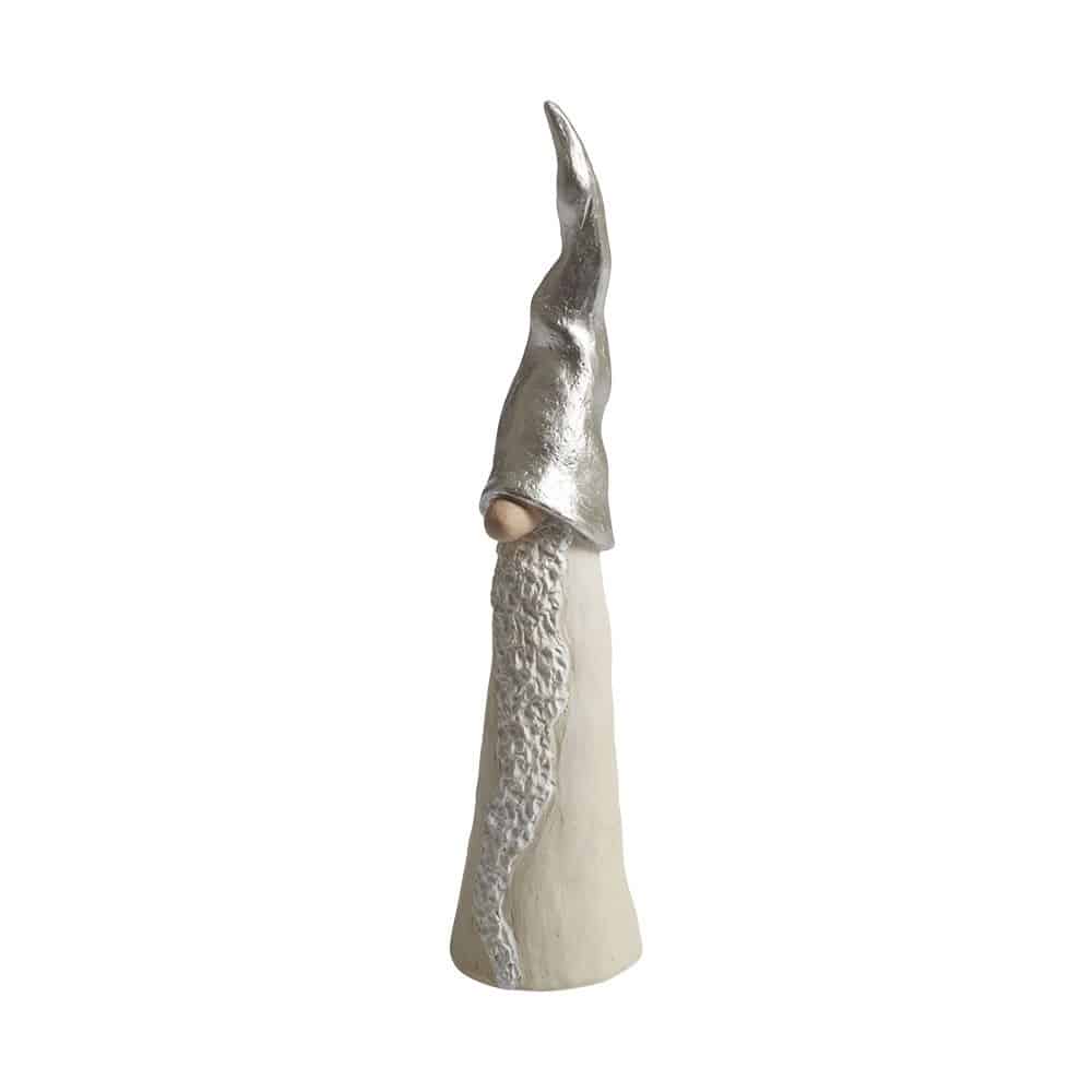 Nääsgränsgården - Tall Santa, H.24 cm, hvid